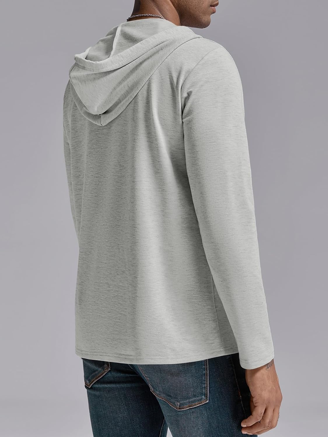 F/S MEN'S COTTON HOODIE Smokey Grey