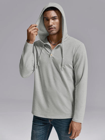 F/S MEN'S COTTON HOODIE Smokey Grey