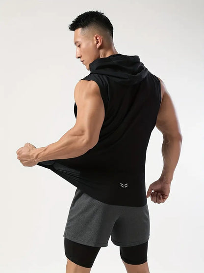 Sleeveless Hoodie for Men