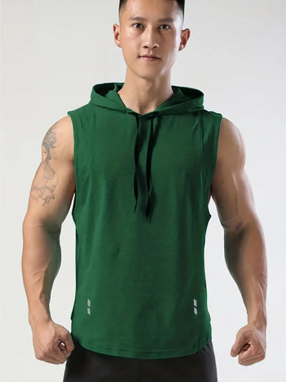 Sleeveless Hoodie for Men