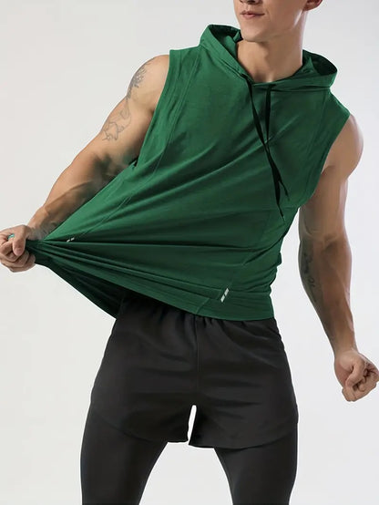 Sleeveless Hoodie for Men