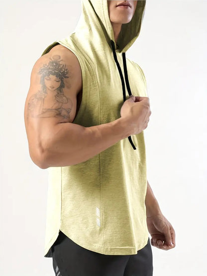 Sleeveless Hoodie for Men