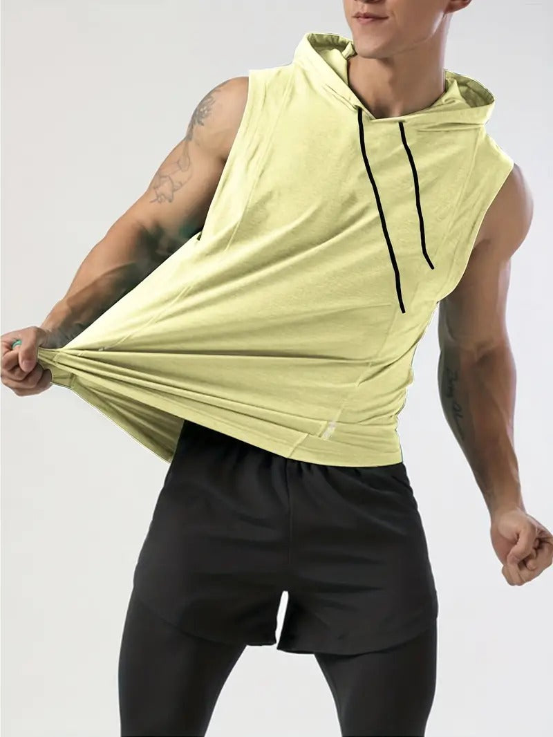 Sleeveless Hoodie for Men