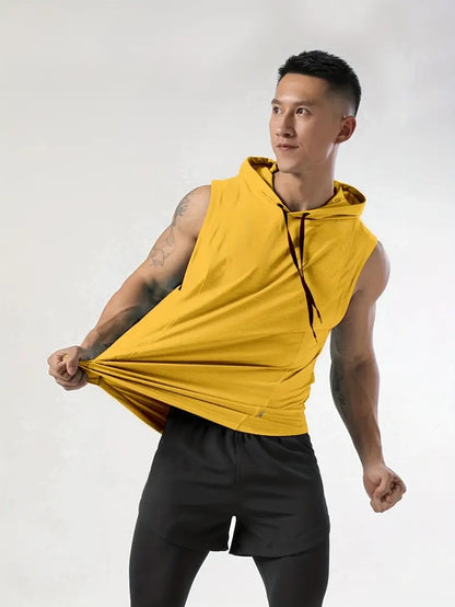 Sleeveless Hoodie for Men