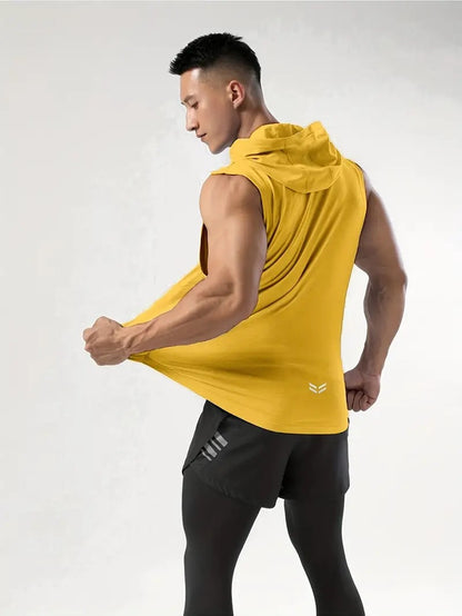 Sleeveless Hoodie for Men