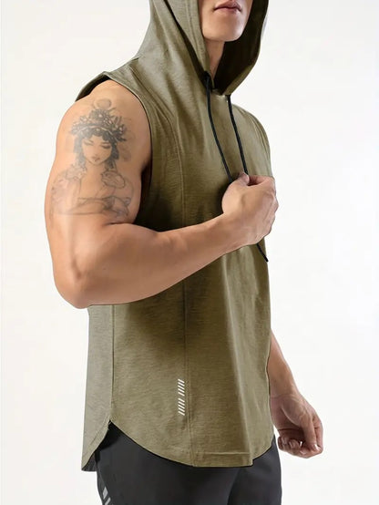 Sleeveless Hoodie for Men