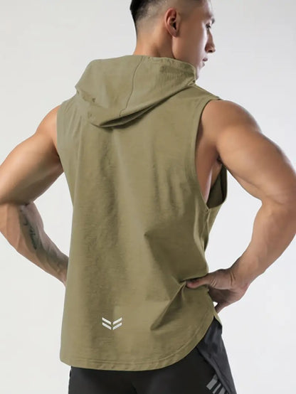 Sleeveless Hoodie for Men