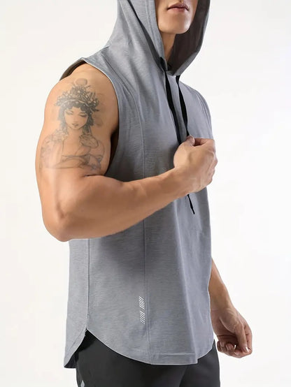 Sleeveless Hoodie for Men