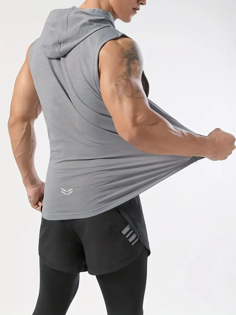 Sleeveless Hoodie for Men