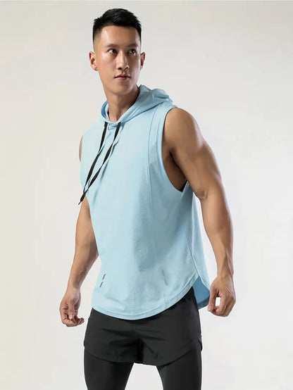 Sleeveless Hoodie for Men