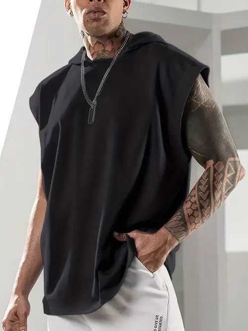 Sleeveless Hoodie for Men