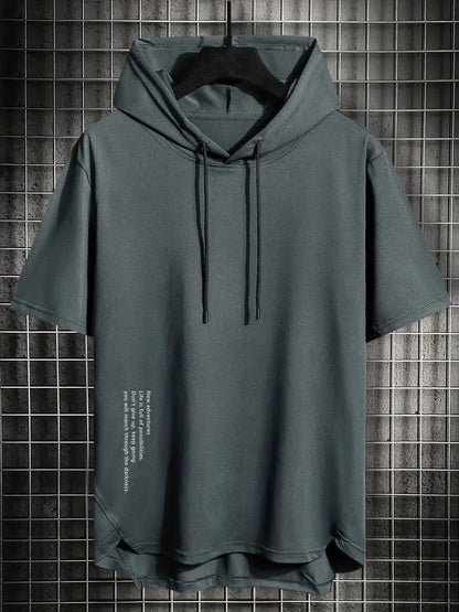 Best Selling Half Sleeves Hoodie for men