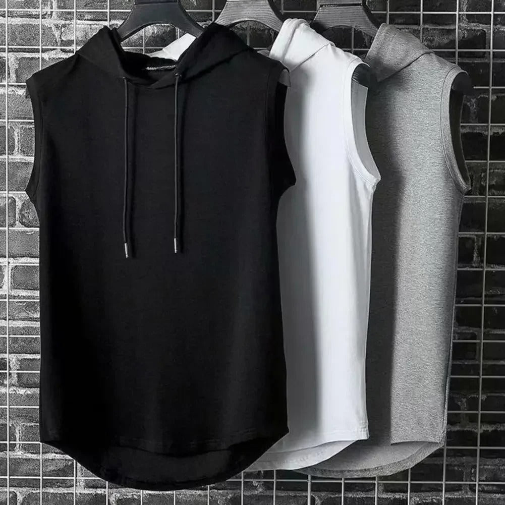 Sleeveless Hoodie for Men