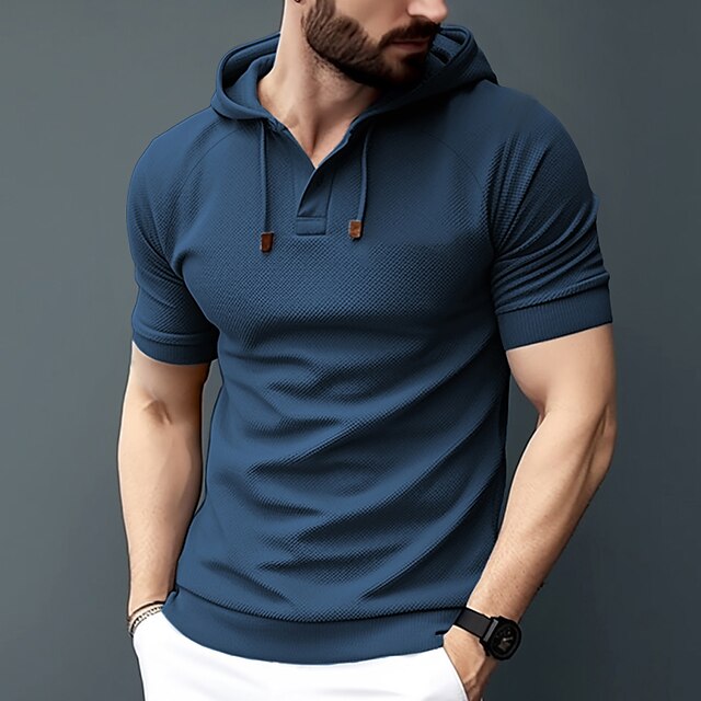 Premium Blue Hoodie T-shirt for Men